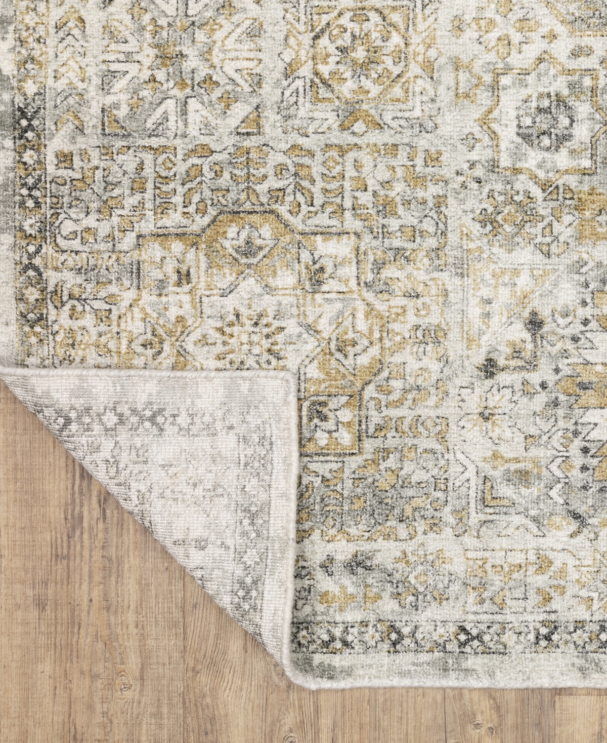 Oriental Weavers Windham Win05 8'x10' Area Rug In Gray
