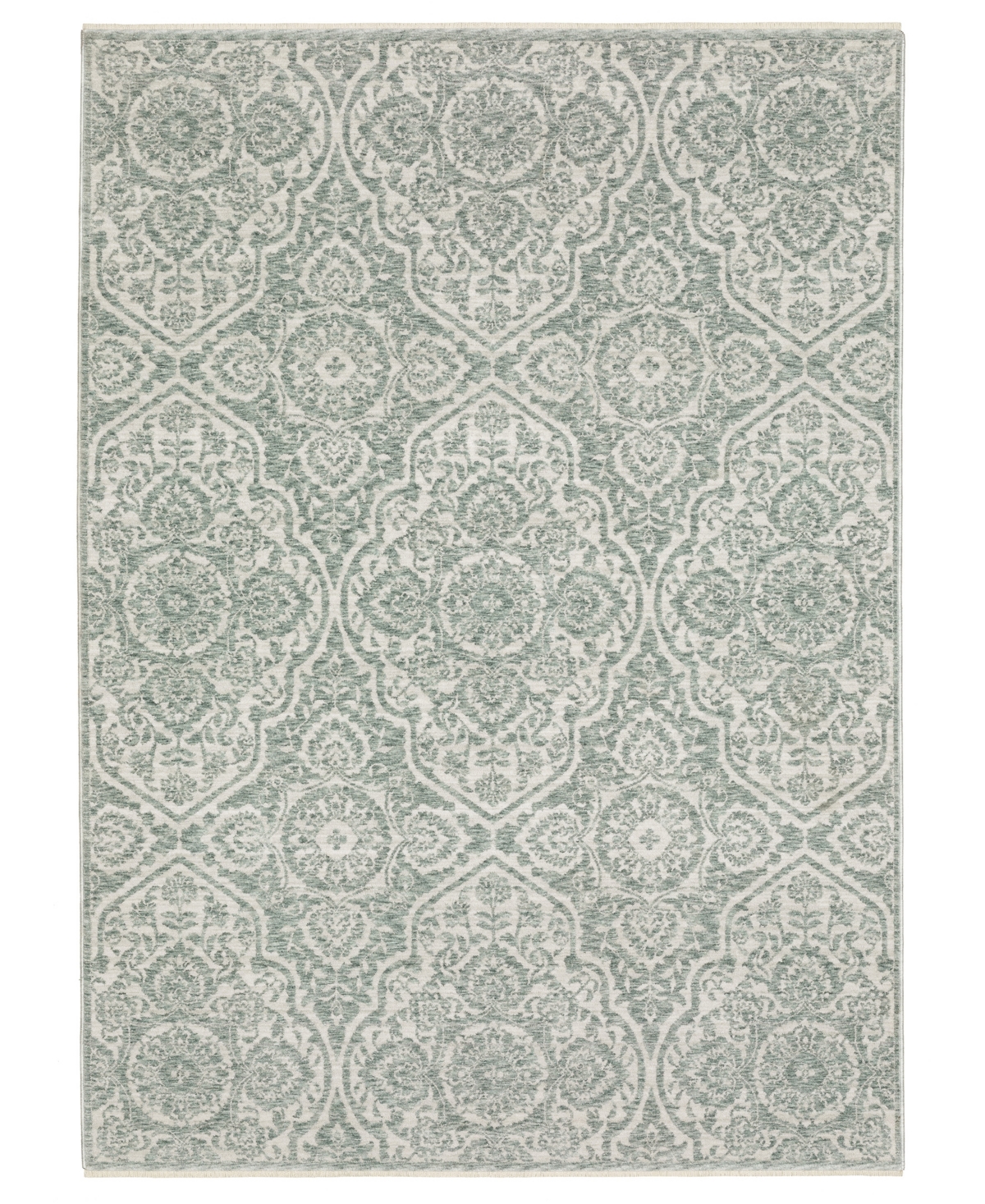 Oriental Weavers Echo Ech02 5'3"x7'6" Area Rug In Green