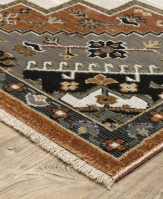 Oriental Weavers Keira Kei03 Rug Collection In Rust