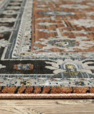 Oriental Weavers Keira Kei05 Rug Collection In Rust