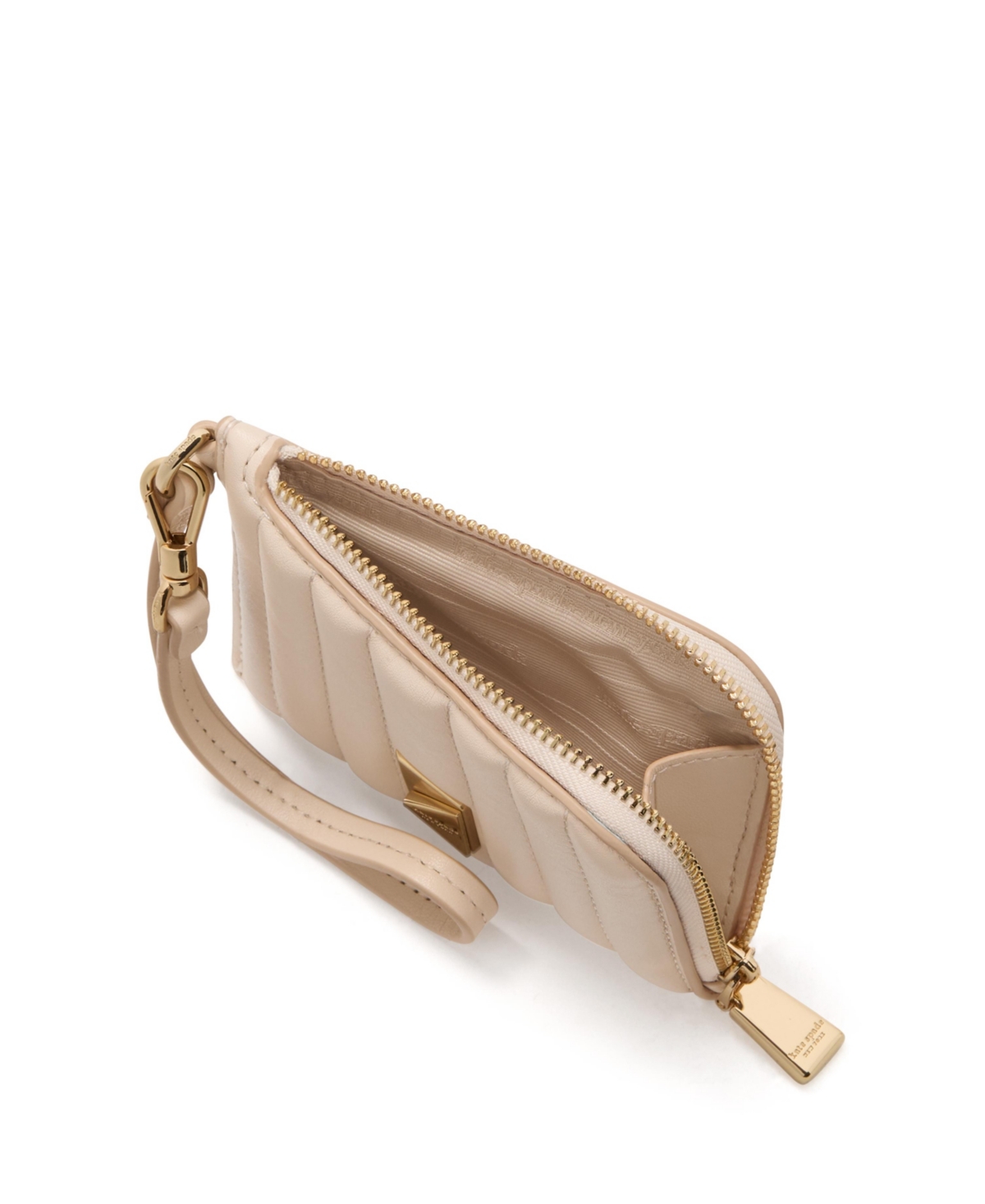 Kate Spade Women's Deco Coin Card Case Wristlet In Milk Glass