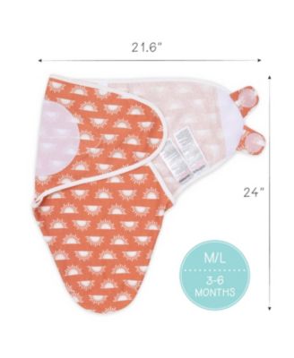 Baby Boys Desert Safari 3-Pack Swaddles