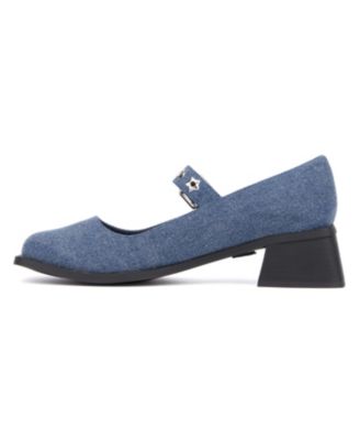 Women's Asteroid Mary Jane Flat