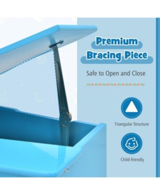 30-Key Wood Toy Kids Grand Piano with Bench and Music Rack