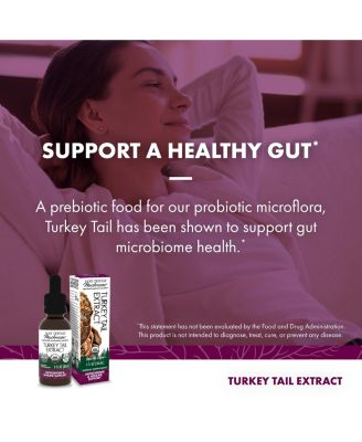 Turkey Tail Extract - Digestive Health & Immune Response Support Supplement - Mushroom Supplement for Gastrointestinal & Gut Microbiome Support