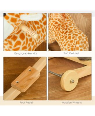 Durable Baby Rocking Horse for Children Aged 3 to 6 Years Safe and Fun Ride-On Toy