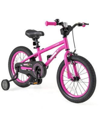16-Inch Kid s Bike for 4-7 Years Old with Adjustable Saddle & Anti-slip Handlebar