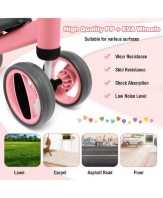 4 Wheels Baby Balance Bike Toy