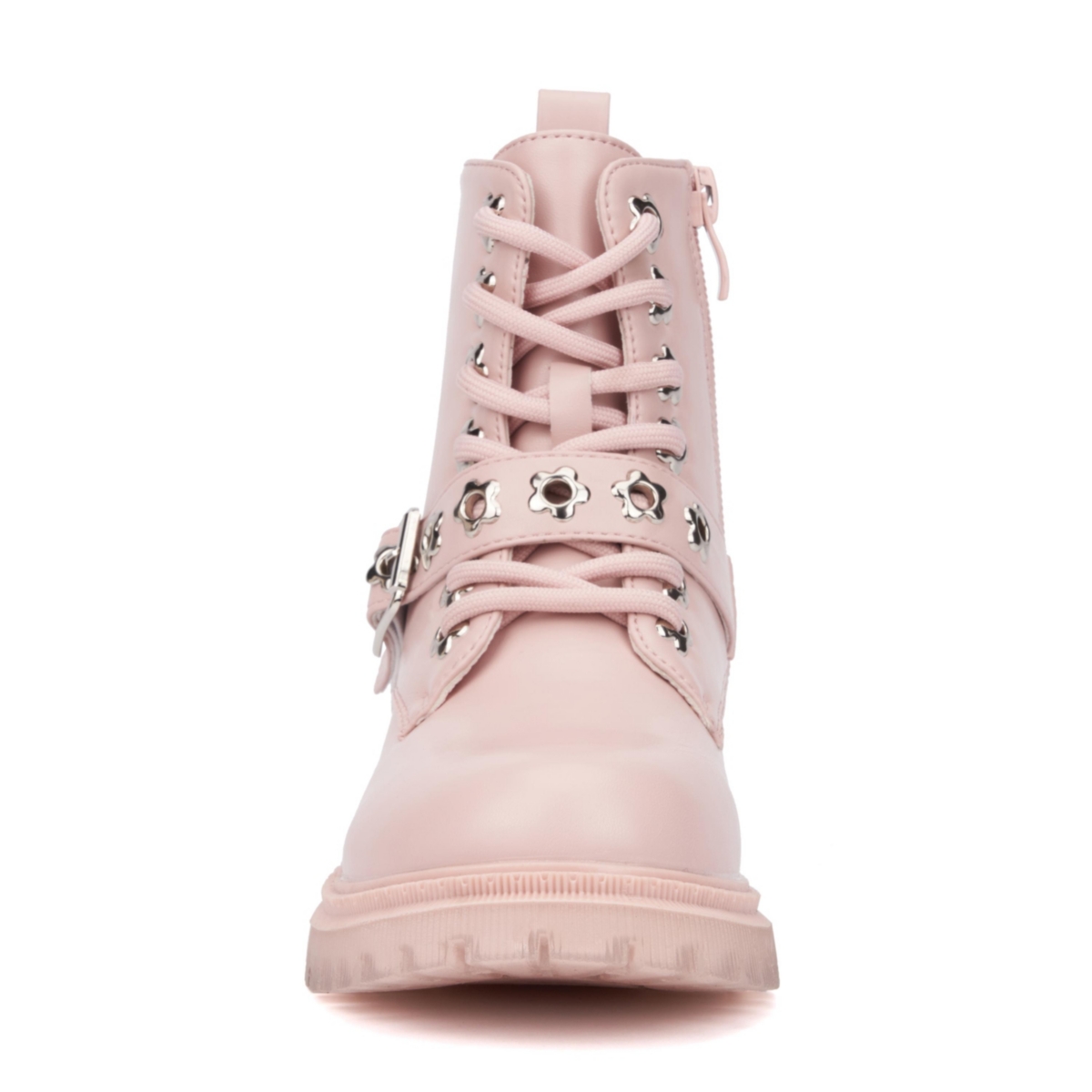 Olivia Miller Little Girls Star Bright Combat Boots
