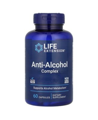 Life Extension Anti-Alcohol Complex - 60 Capsules - Macy's