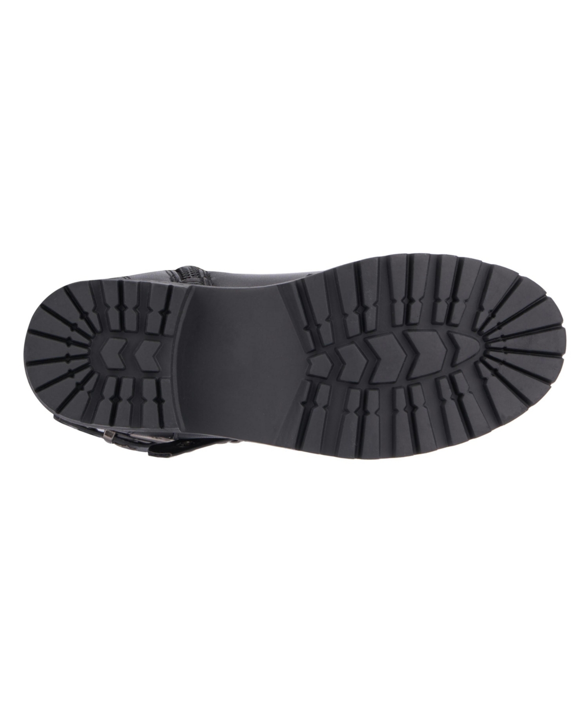 Olivia Miller Little Girls Moto Lug Sole Boots