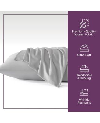Premium Sateen 300TC Envelope Cotton Blend Pillow Cases