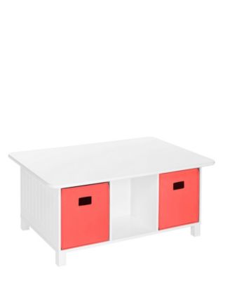 Kids 6 Cubby Storage Activity Table