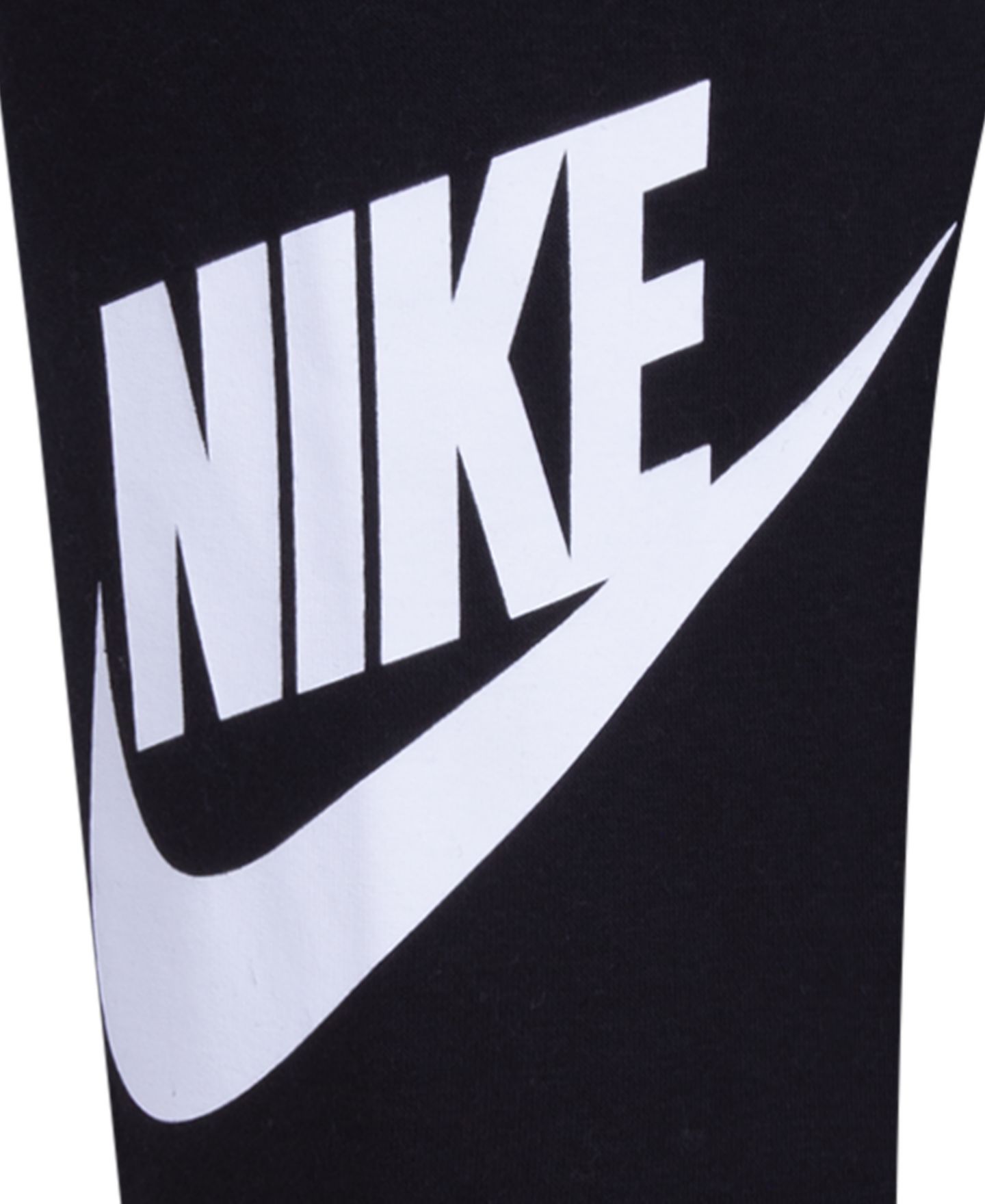 Комплект Nike Fleece Logo Hoodie and Sweatpants, 2-Piece Set для мальчиков, цвет: Чёрный — фото 7