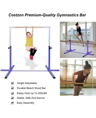 Adjustable Gymnastics Horizontal Bar for Kids