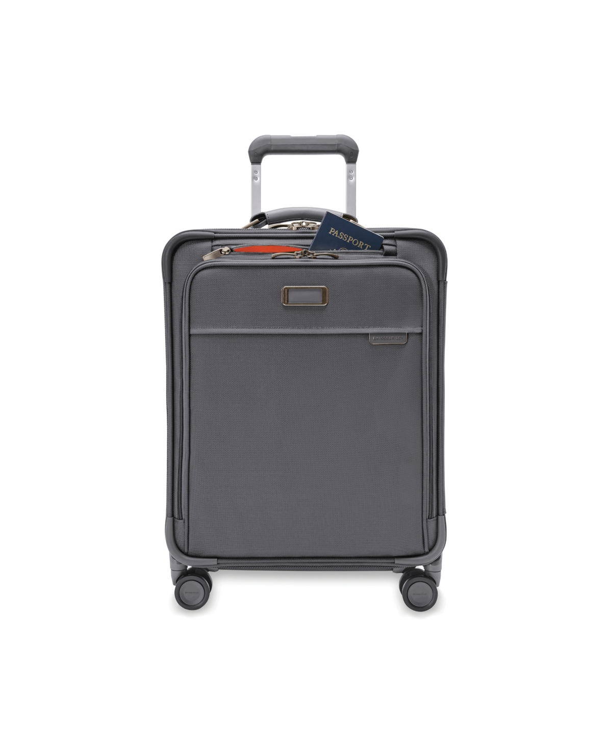 Briggs & Riley Baseline Global Carry-on Spinner In Steel Gray