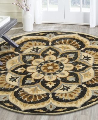 Radiance RDC-062 4' x 4' Round Area Rug