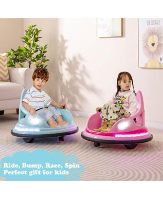 12V Kids Electric Ride On Bumper Car Battery Powered Bumper Car with Remote Control