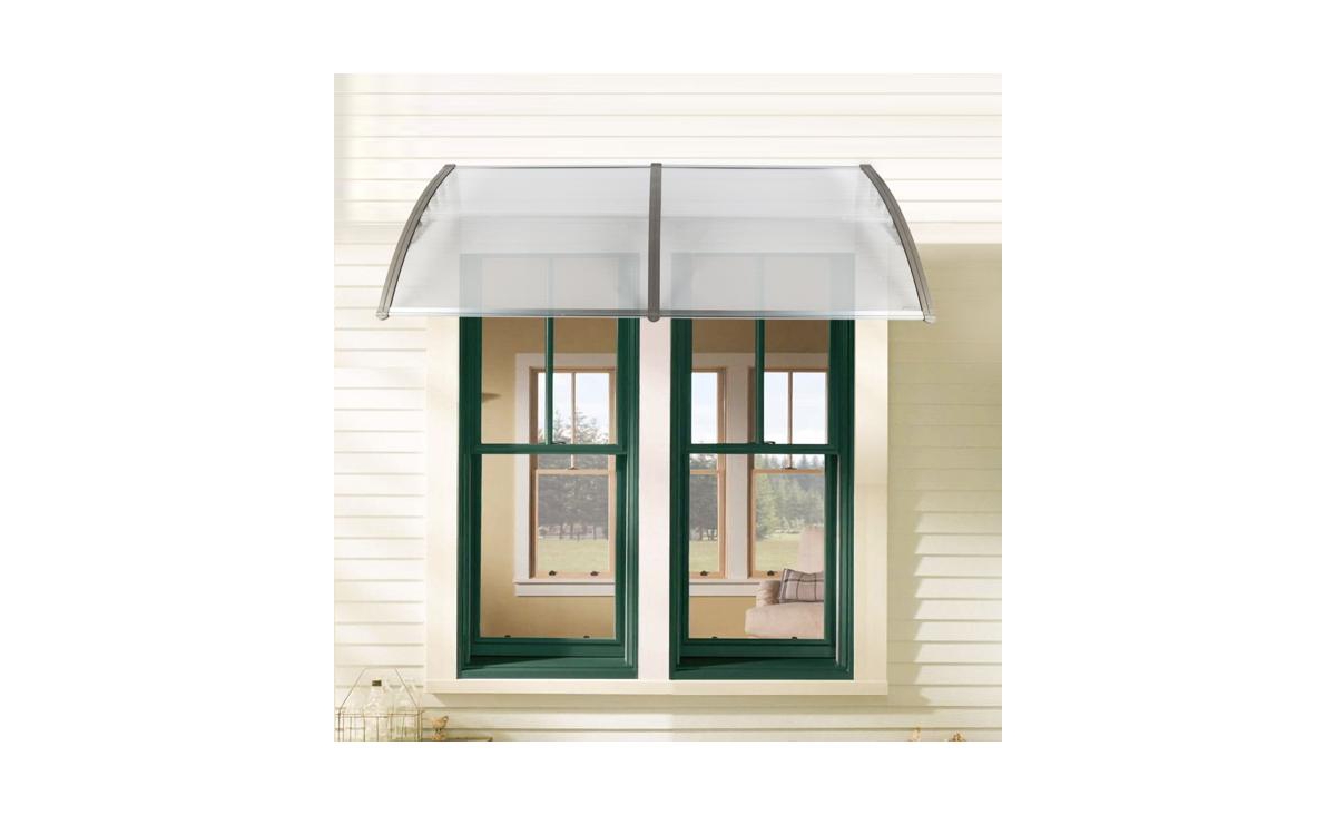 Slickblue Household Door and Window Awnings Canopy Bracket for Durable Weather Protection and Shade