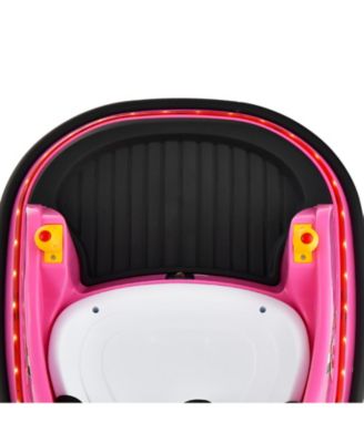 12V Kids' Electric Bumper Car with Flashing Lights for Toddlers