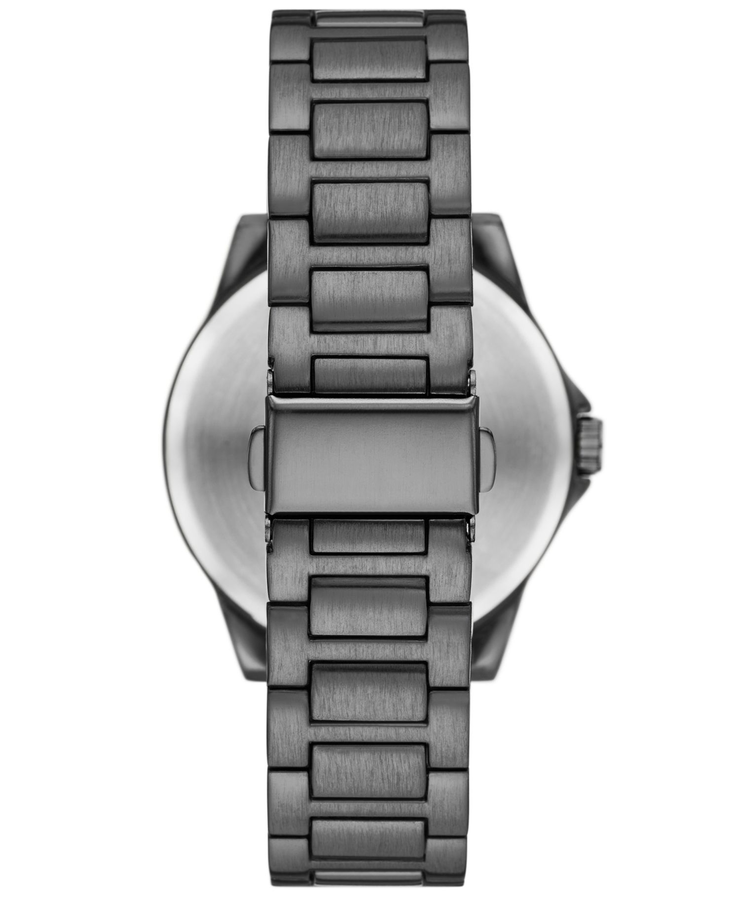 Men's Three Hand Gunmetal Alloy Watch, 45mm