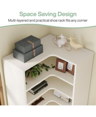 9-Tier Bookcase – Tall Freestanding Display Shelf with Open Shelves for Home Office, Living Room or Bedroom