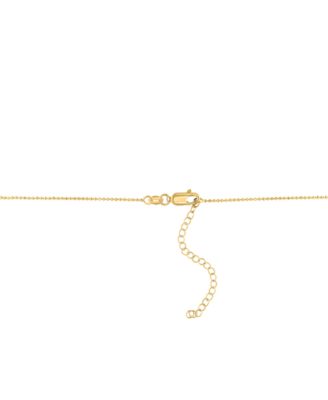 EFFY&reg; Multi-Gemstone (2-1/3 ct. t.w.) Charm Statement Necklace in 14k Yellow Gold, 18" + 1" extender