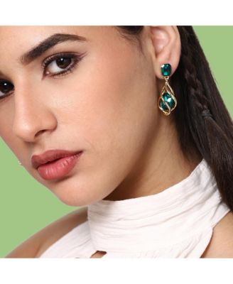 Women's Spiral Drop Earrings