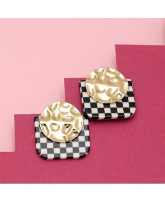 Women's Coin Stud Earrings