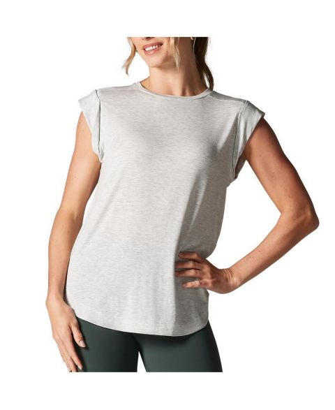 Женская футболка Tavi Cap Sleeve Muscle, цвет: Пепельный