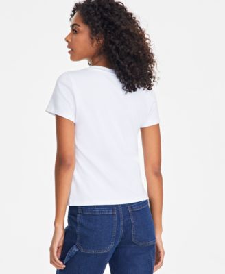 Women's Hopeless Romantic Graphic T-Shirt, Exclusively at Macy's