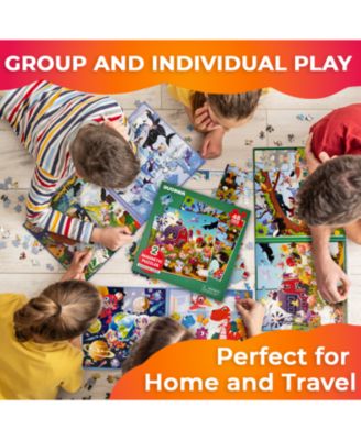 2x48 Magnetic Travel Puzzles for Kids Ages 4-6 - Road Trip Activities