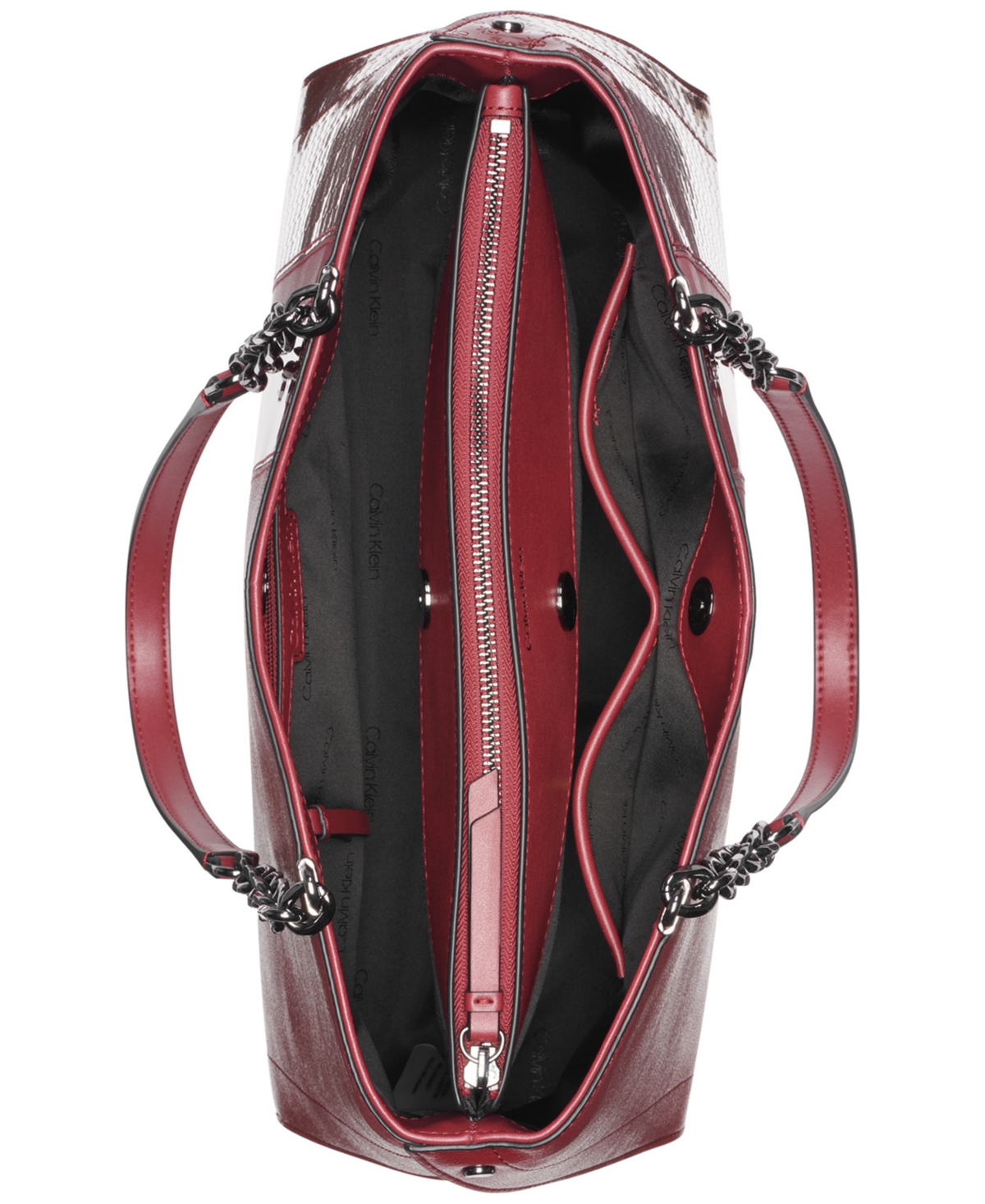 Calvin Klein Nova Chain-Handle Tote