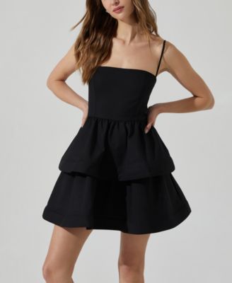 ASTR the Label Women's Leola Fit & Flare Tiered Dress - Macy's