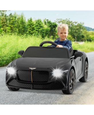 12V Powered Car Kids Ride-on Racer Car Licensed Bentley Bacalar