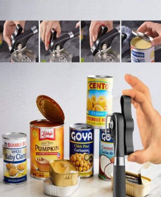 Manual Can Opener Safe Smooth Edge Stainless Steel