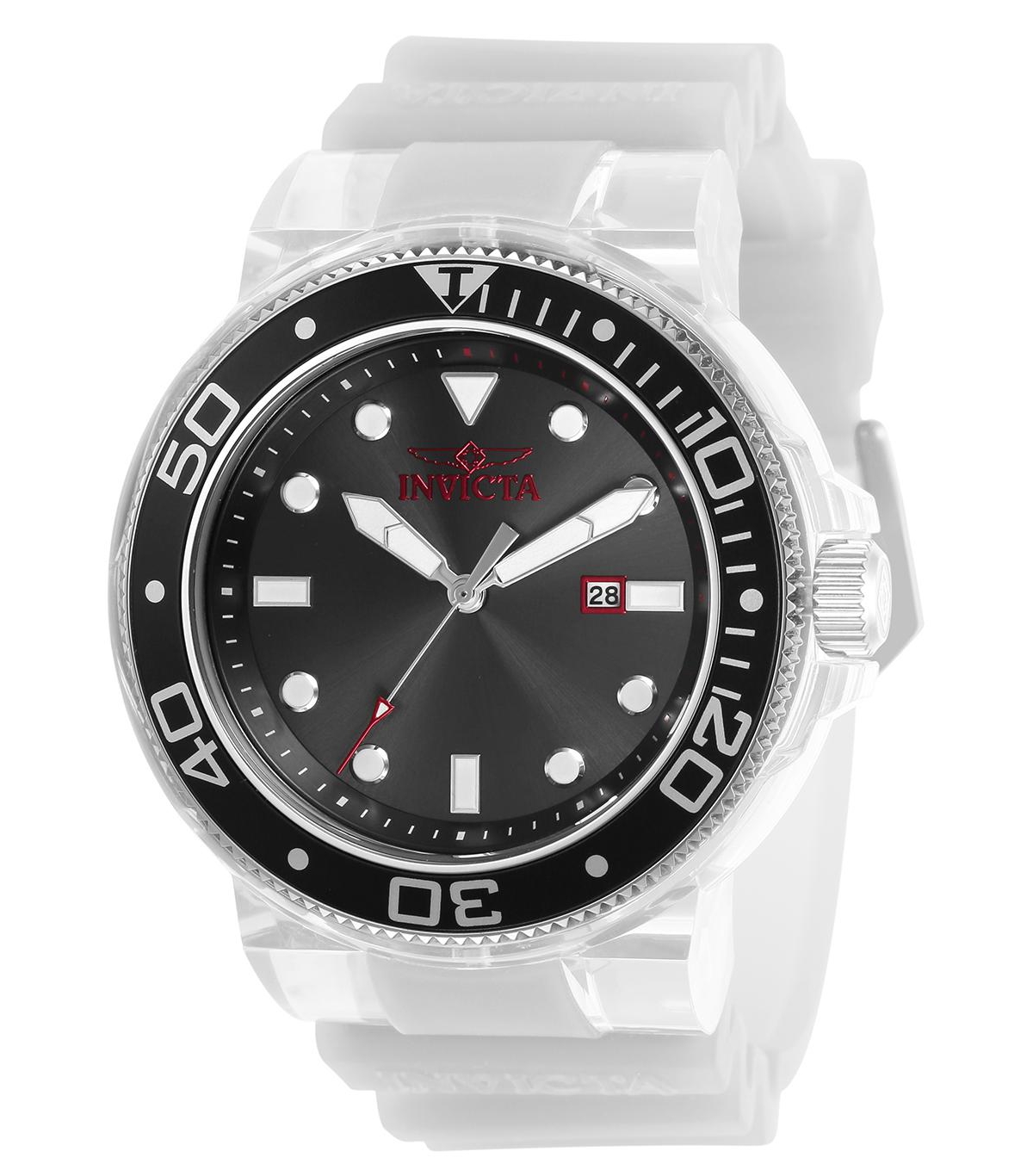 Invicta Men's 32333 Pro Diver Quartz 3 HandDial Watch - Black