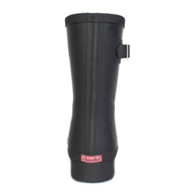 Womens Delridge Faux Fur Mid Rain Boot