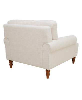 Mirod Premium Armless Ergonomic Chair with Vintage Legs