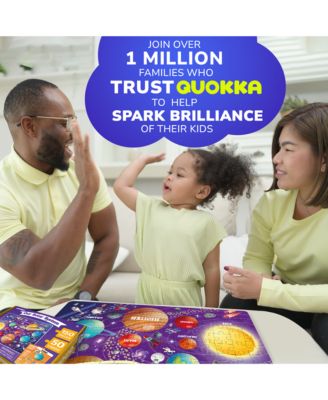 150 Pcs Jigsaw Puzzles for Kids Ages 8-10 - 400+ Facts on 50 Flashcards