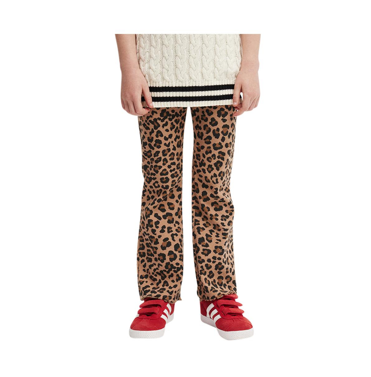 Cotton On Big Girls Little/Big Francine Flare Pant -leopard