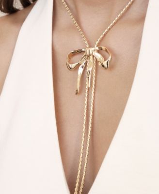 Bow Bolo Necklace