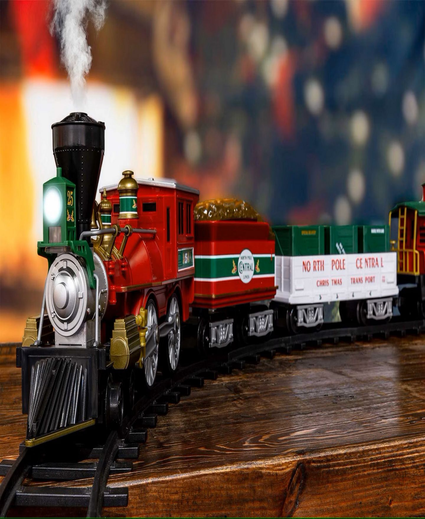 Детские игрушки Lionel North Pole Central Ready to Play Train Set with Bluetooth — фото 2
