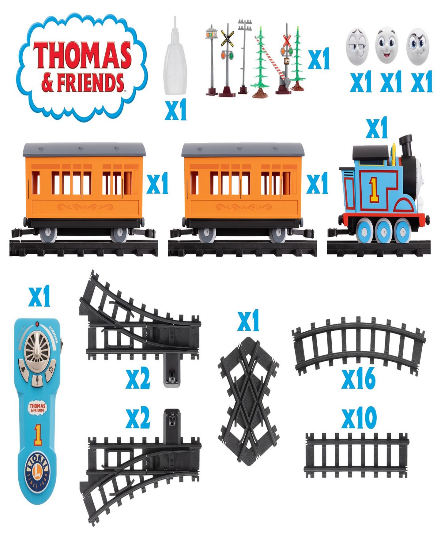 Детские игрушки Lionel Mattel Thomas Friends Battery O Gauge Train Set — фото 12