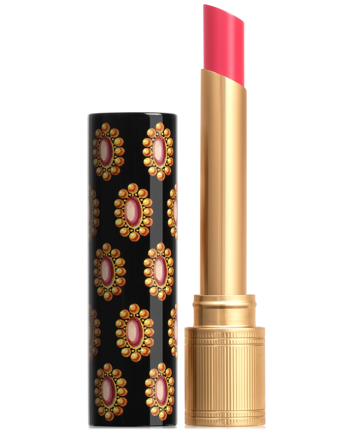 Gucci Rouge De Beaute Brillant Glow & Care Lipstick In 412- Princess Narah Rose