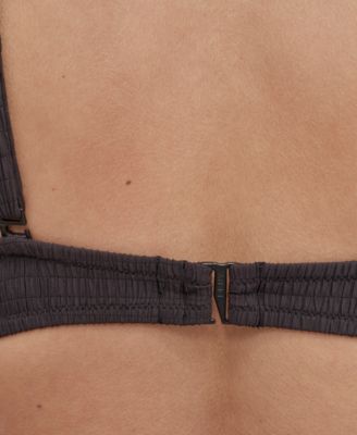 Women's Textured Molded Balconette Bikini Top