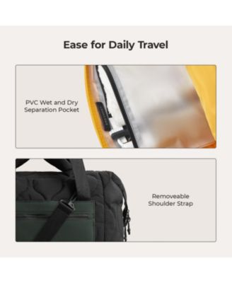 Walker 34L Laptop Duffle with Shoe Compartment Tangerine