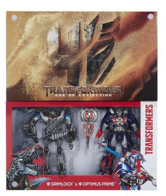 Leader Class Optimus and Grimlock | 4 Age of Extinction AOE