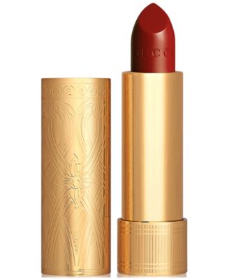 Gucci Rouge a Levres Long-Lasting Satin Lipstick - 504 - Myra Crimson