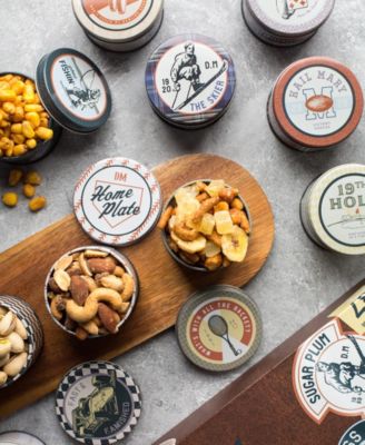 Vintage-Inspired Nut Blends Gourmet Bar Cart Snack Collection, 12 Piece